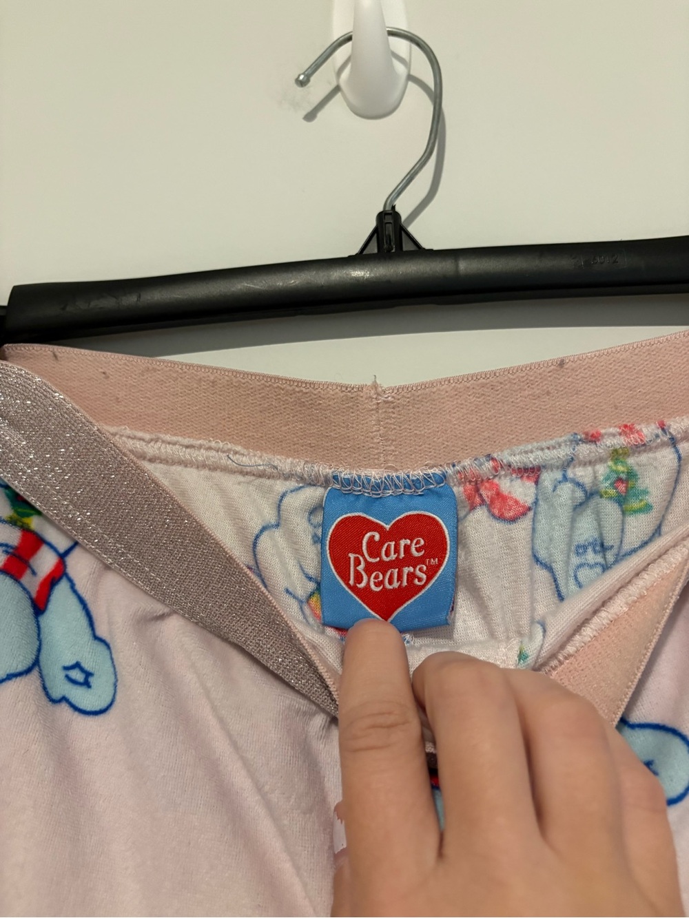 Care Bears‎ Christmas snowflake Pajama Sleep Pants Women Pink size medium - Picture 5 of 10